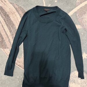 Navy Merino Wool Sweater